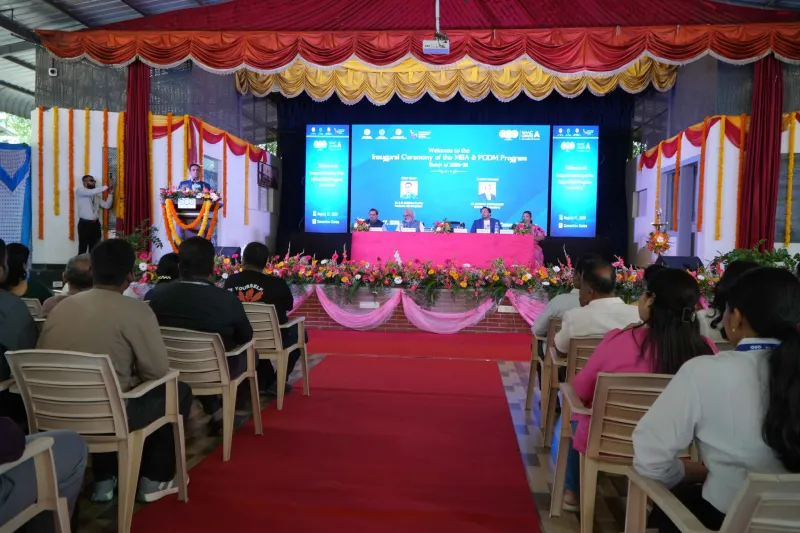 Inaugural Ceremony of the MBA and PGDM Program Batch of 2026-28 at NSB Bangalore