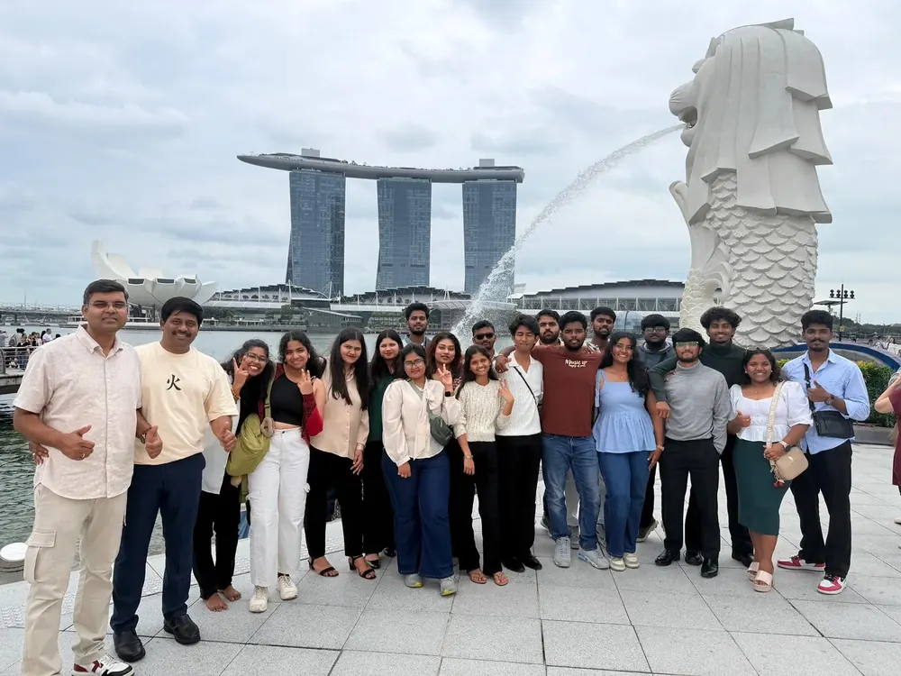 NSB students — Singapore — Marina Bay